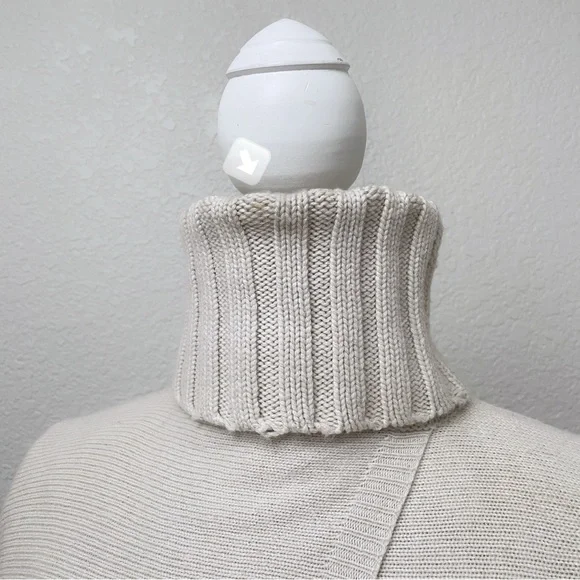 Diane Von Furstenberg Ahiga Turtleneck Poncho Sweater